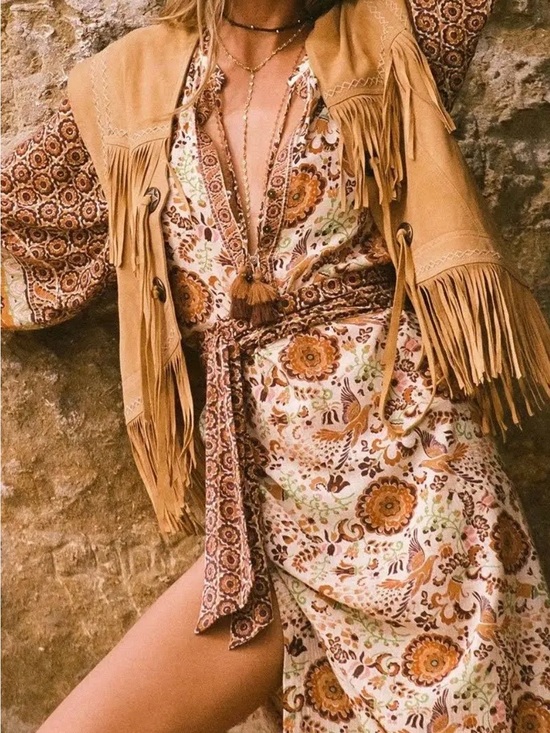 Spell Dresses & Skirts - NWOT Spell- Sannah Boho Floral Maxi Dress M